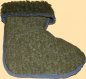 Preview: 1027k- warme Stiefelstrümpfe mit Faserpelz für Kinder