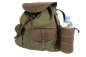 Preview: Hubertus Canvas Rucksack mit Flaschenhalter