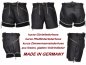 Preview: ww108Vs-Kurze sportliche Lederhose aus Vollrindleder (Glattleder) made in germany