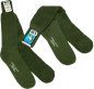 Preview: Thermo-Socken Vollplüsch NORDPOL oliv warme Winterstrümpfe