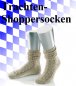 Mobile Preview: T1-S-Trachtensocken mit Zopfmuster