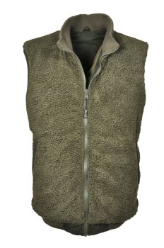 Preview: warme Hunting Wendeweste ALSAKA Micro Faserpelz Ansitz HUBERTUS