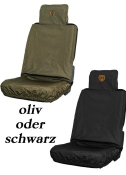 299830- Auto Schonbezug extrem strapazierfähig Hubertus oliv oder schwarz
