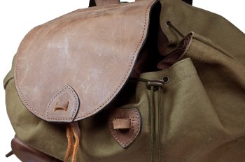 Preview: Rucksack HUBERTUS Canvas Rucksack für Jagd Fischen Wandern Freizeit