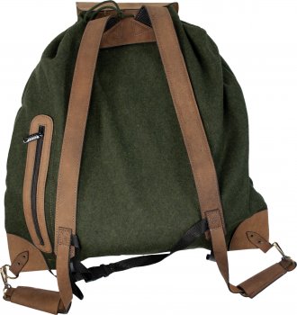 Preview: Hubertus Loden Flüsterrucksack Wandersack Rucksack Jagd „klein“ -