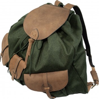 Preview: Hubertus Loden Flüsterrucksack Wandersack Rucksack Jagd „groß“