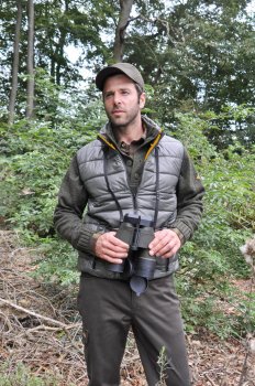 Preview: 576667-313- Outdoor Weste Steppweste Primaloft OS 40 leicht und warm HUBERTUS oliv