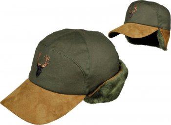 Springer Mütze Cap & Ohren-Nackenschutz Hut Miporex von Skogen 56