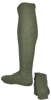 560-Jagd Wandern Overkniestrümpfe extra lang NORDPOL oliv