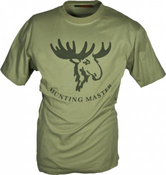 727608- T-Shirt  mit Druck "Elchkopf" Hunting Master
