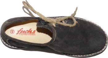 Preview: 9001-alts- Haferlschuh Freizeitschuhe mit Seitenschnürung Größe 40