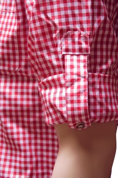 Preview: Kirk- modisches Trachtenhemd Krempelarm Hemd aufwendig verarbeitet KIRK STOCKERPOINT M=39/40