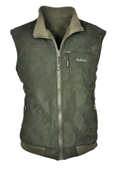 warme Hunting Wendeweste ALSAKA Micro Faserpelz Ansitz HUBERTUS