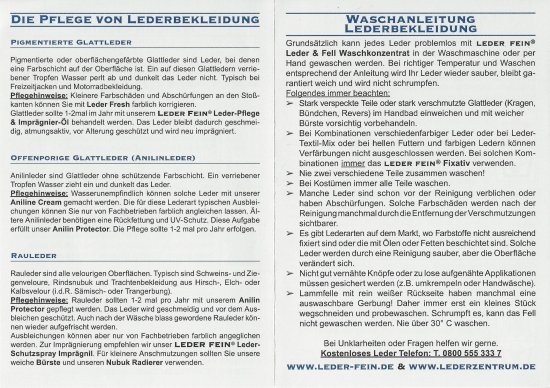 LFw- Lederwaschmittel von Lederfein (Grundpreis 79,60 EUR /1Liter)