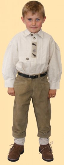 7026n- Kinder-Trachtenhemd mit Hanfband