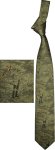 299403-1015- Jagdkrawatte Schlips Krawatte mit Jagdszene